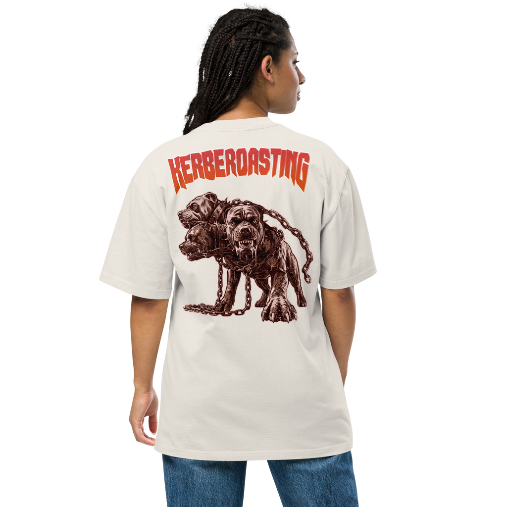 Kerberoasting Oversized T-Shirt - Beige
