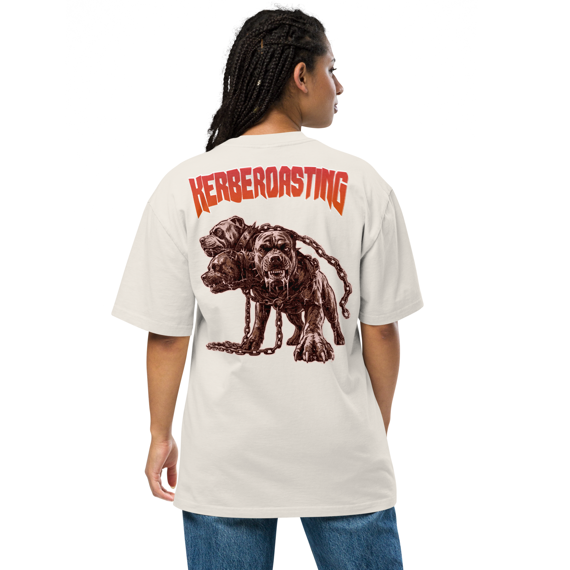 Kerberoasting Oversized T-Shirt - Beige