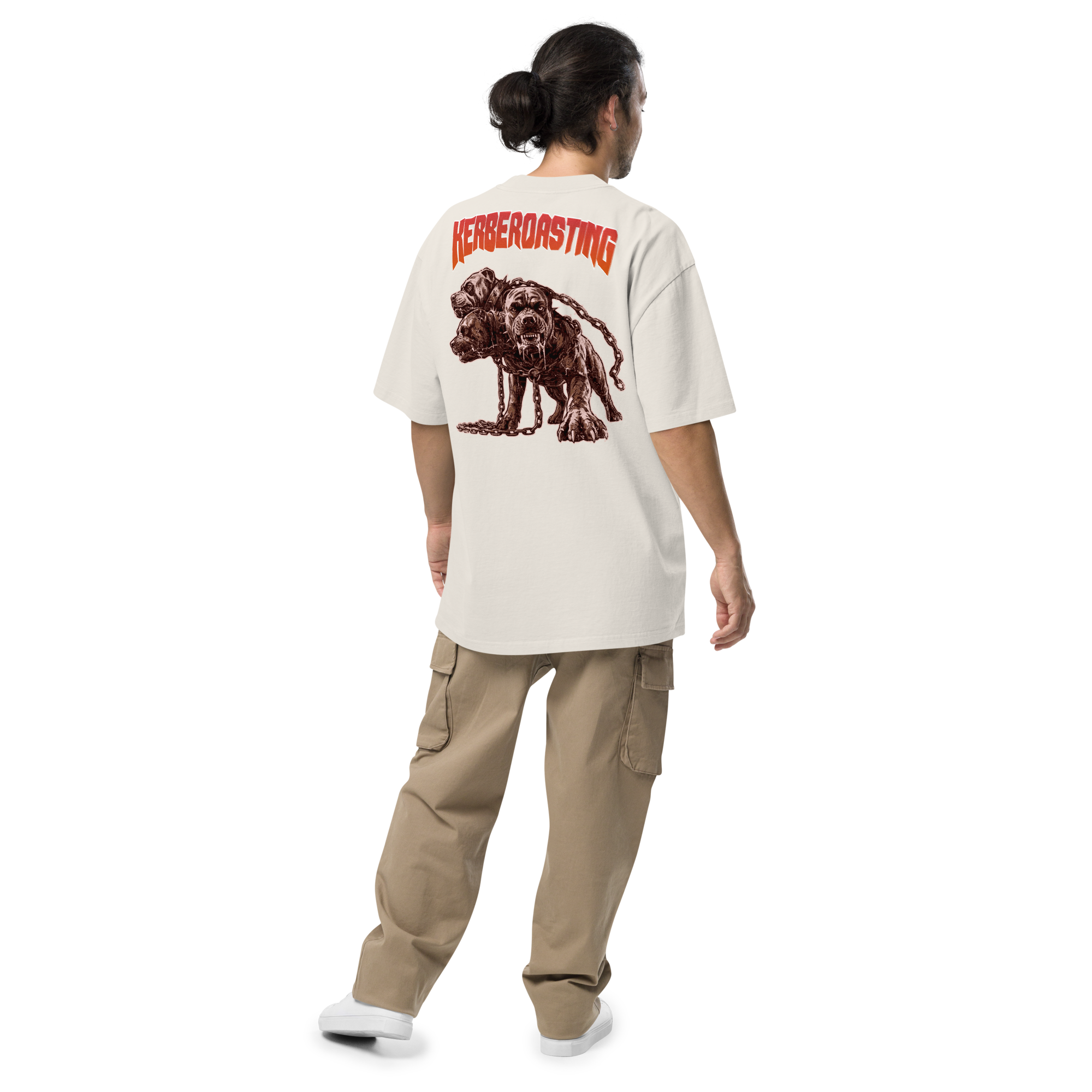 Kerberoasting Oversized T-Shirt - Beige