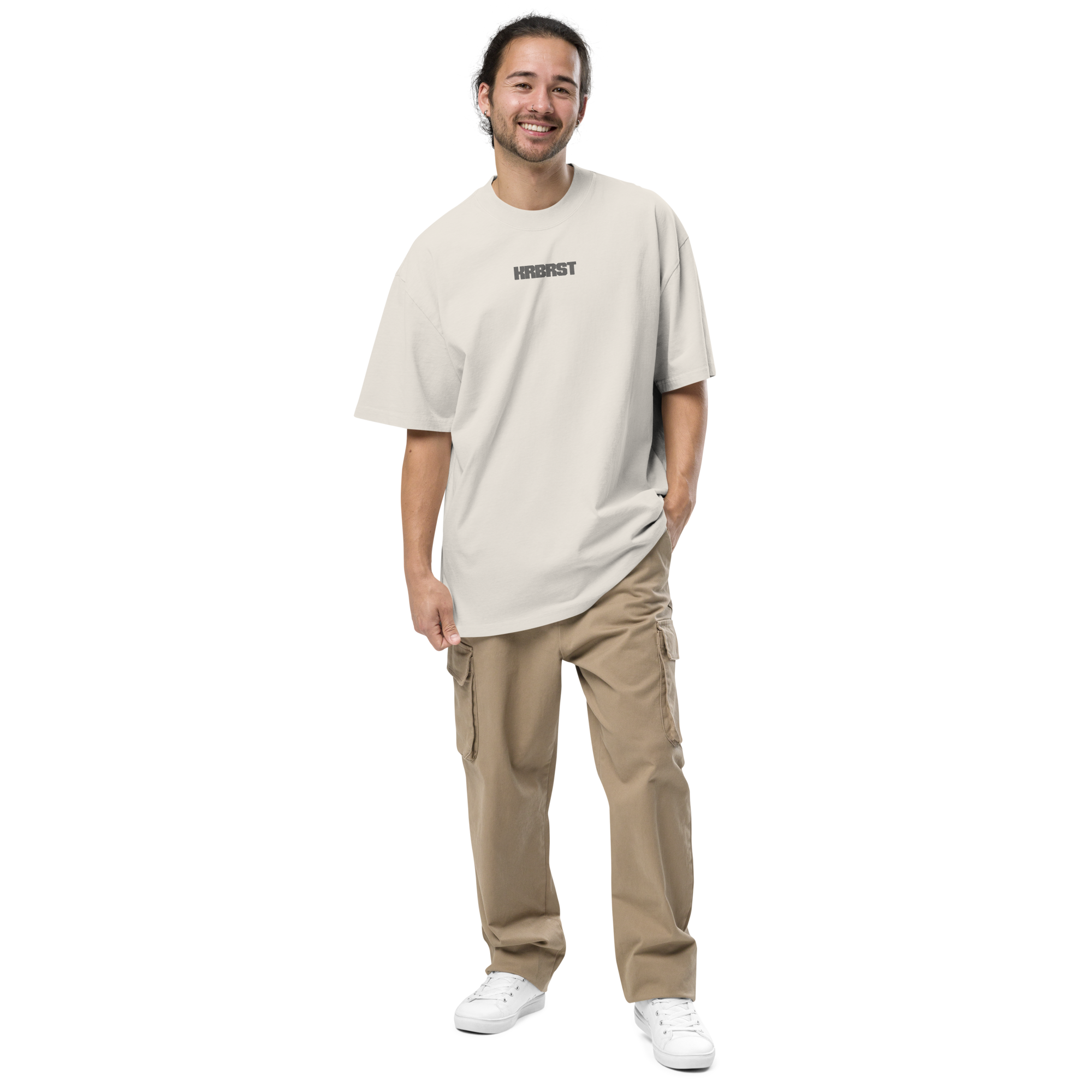 Kerberoasting Oversized T-Shirt - Beige