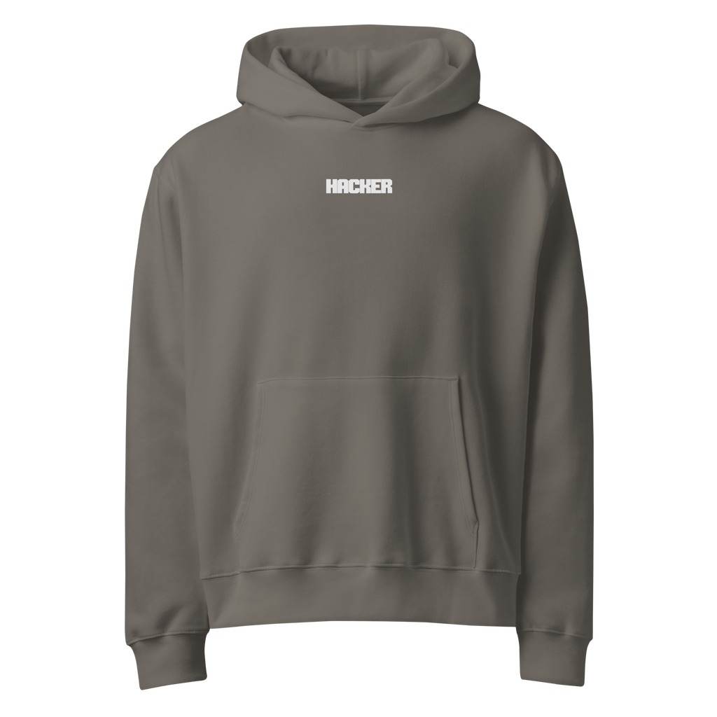 Classic Hacker Oversized Heavyweight Hoodie