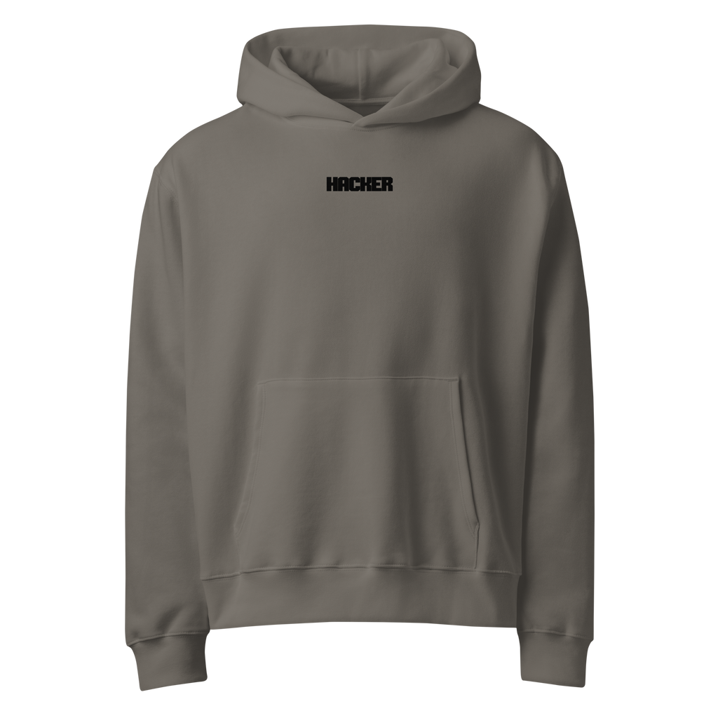 Classic Hacker Oversized Heavyweight Hoodie