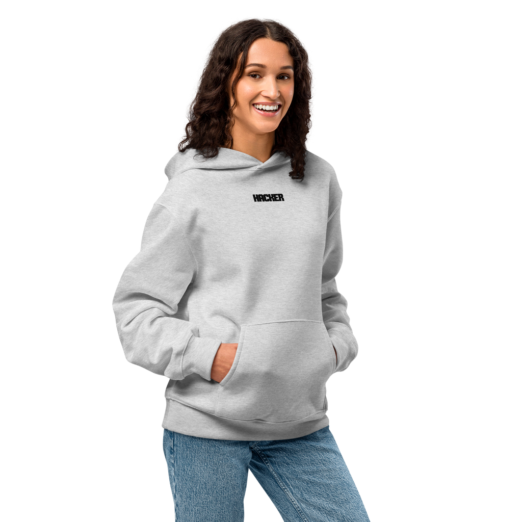 Classic Hacker Oversized Heavyweight Hoodie