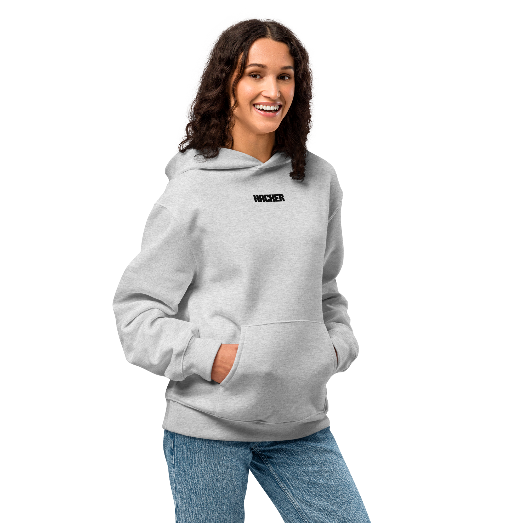 Classic Hacker Oversized Heavyweight Hoodie
