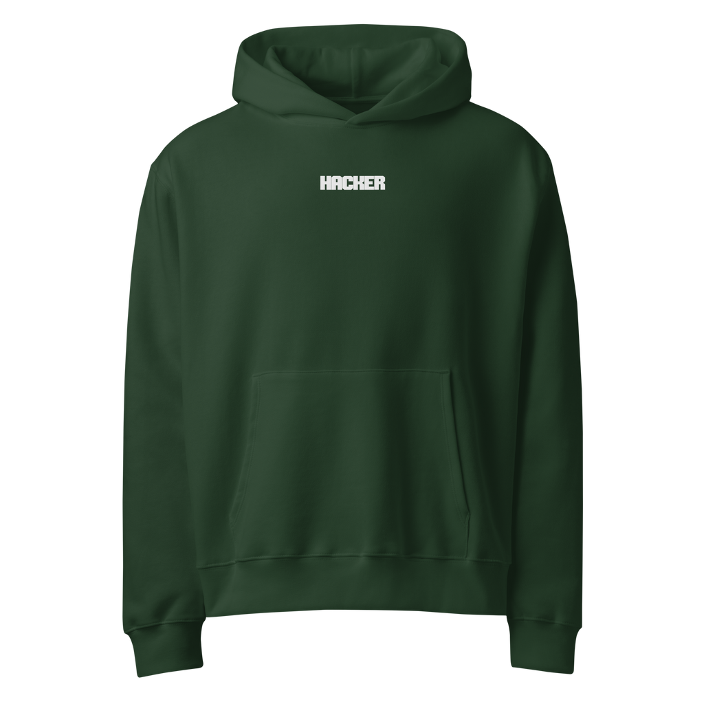 Classic Hacker Oversized Heavyweight Hoodie