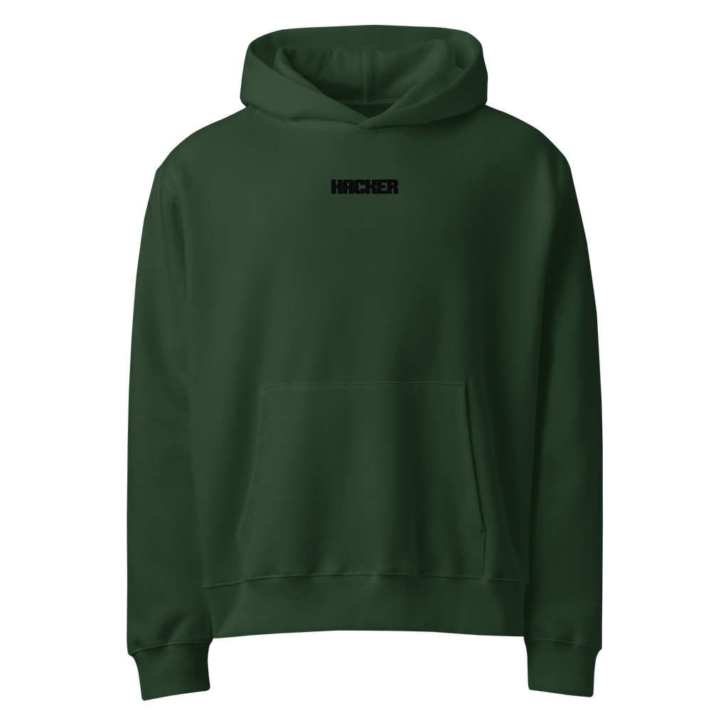 Classic Hacker Oversized Heavyweight Hoodie