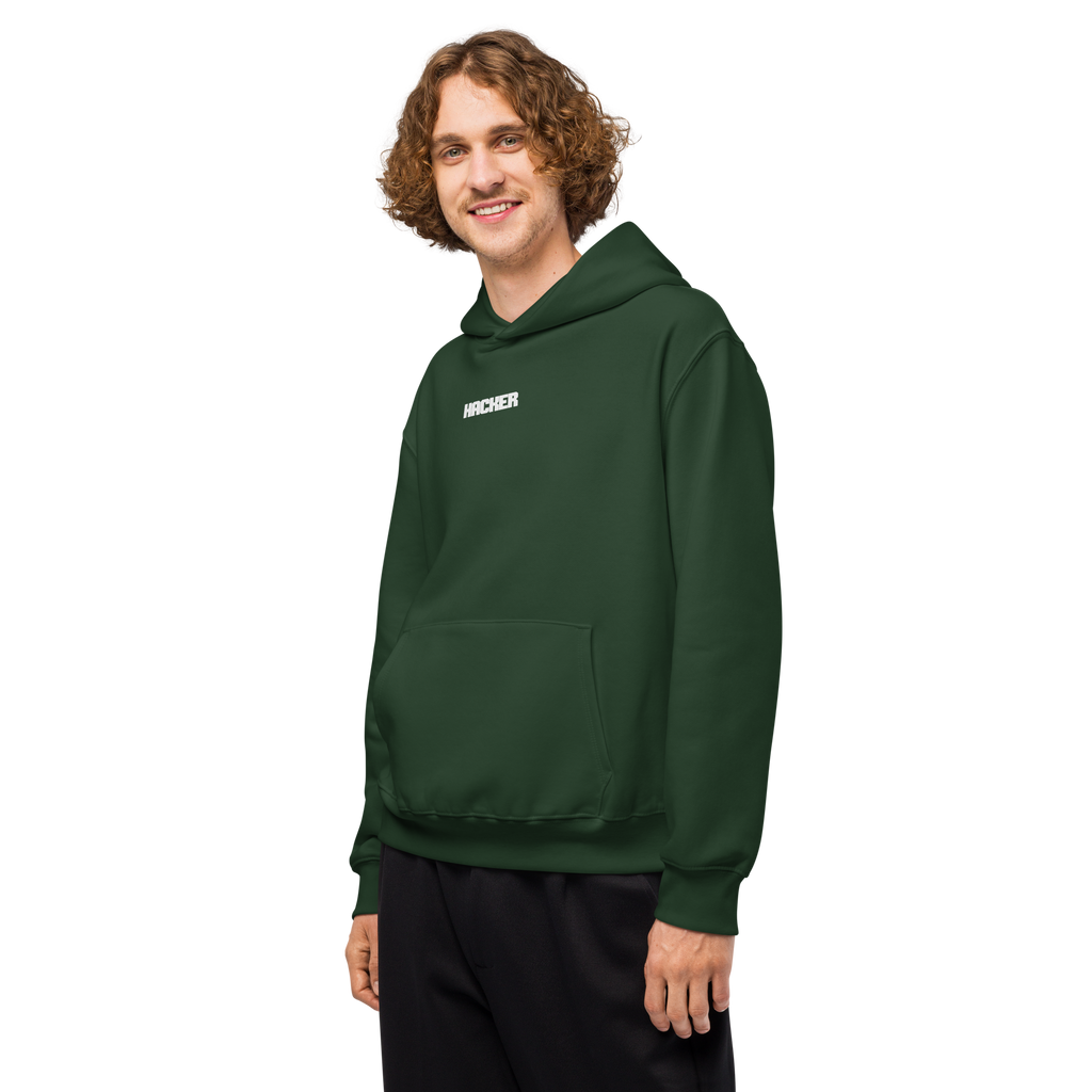 Classic Hacker Oversized Heavyweight Hoodie