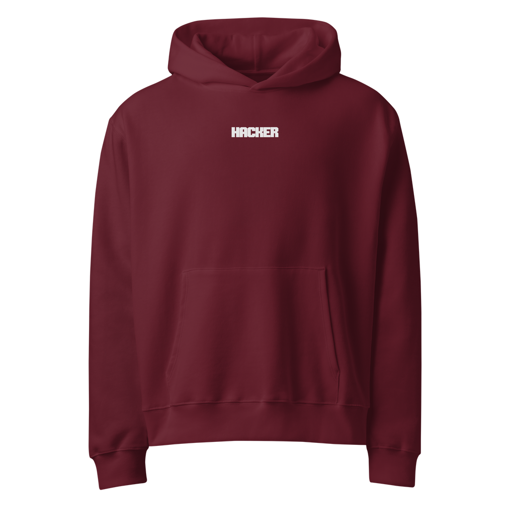 Classic Hacker Oversized Heavyweight Hoodie
