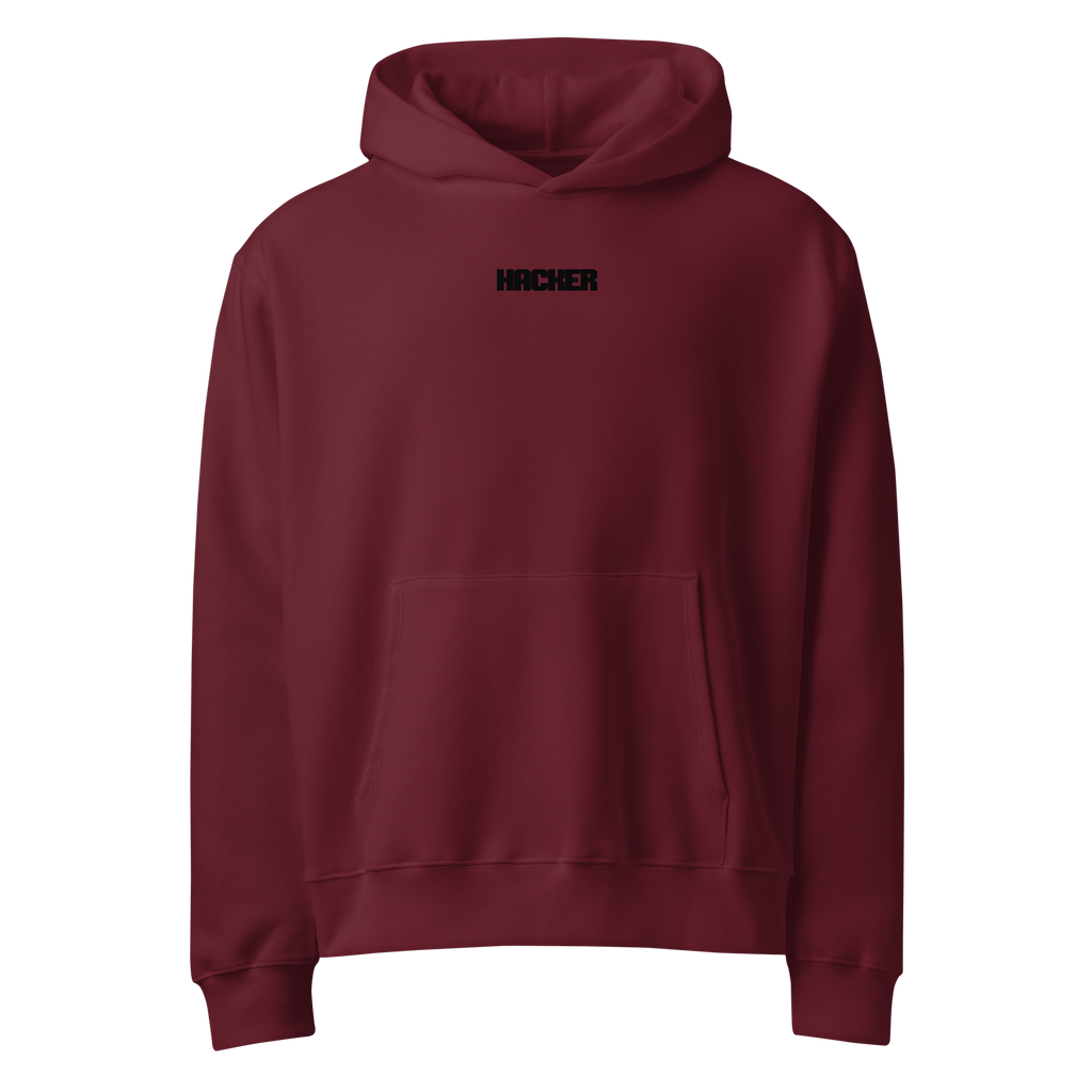 Classic Hacker Oversized Heavyweight Hoodie