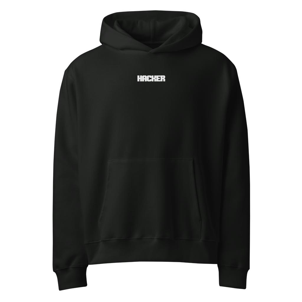 Classic Hacker Oversized Heavyweight Hoodie