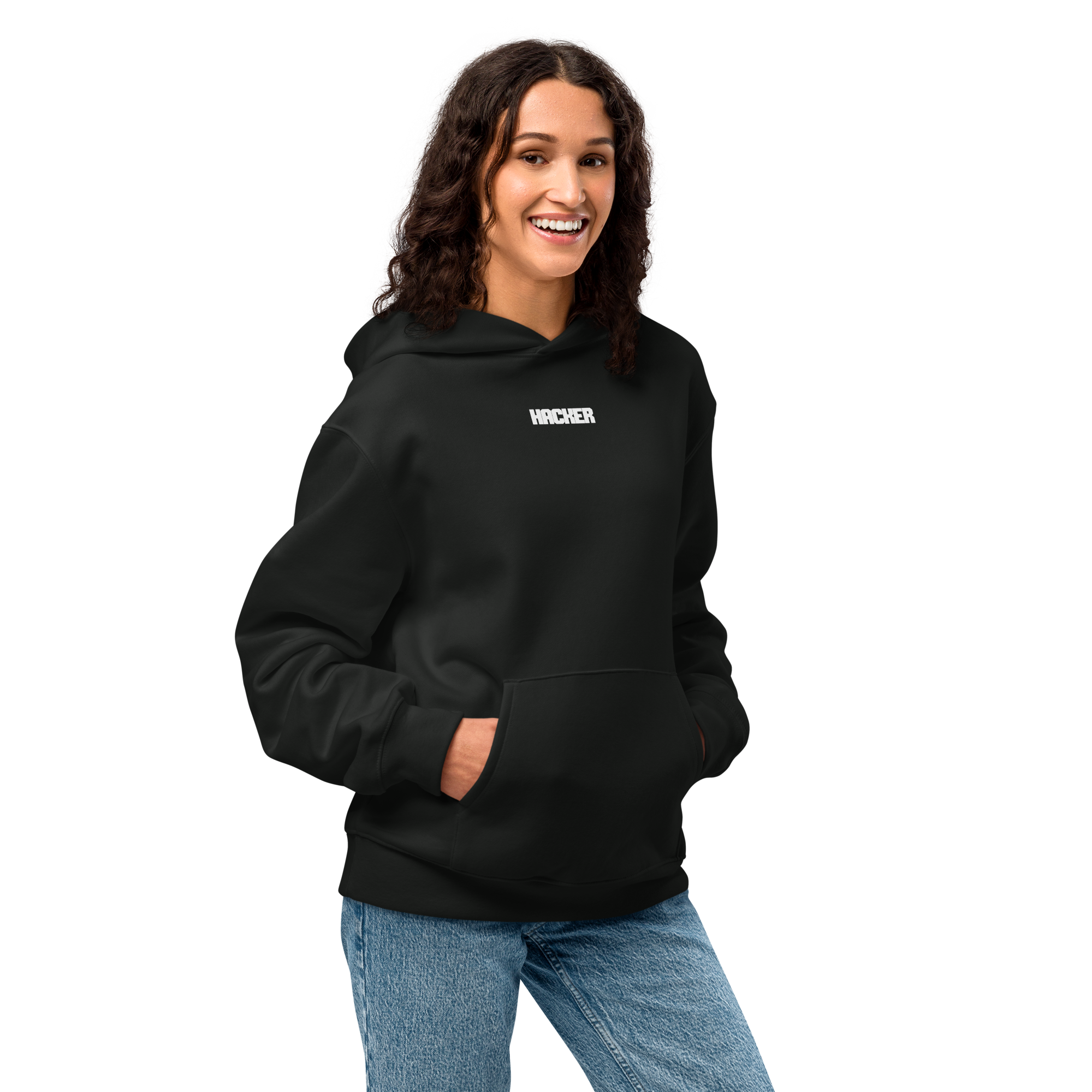 Classic Hacker Oversized Heavyweight Hoodie
