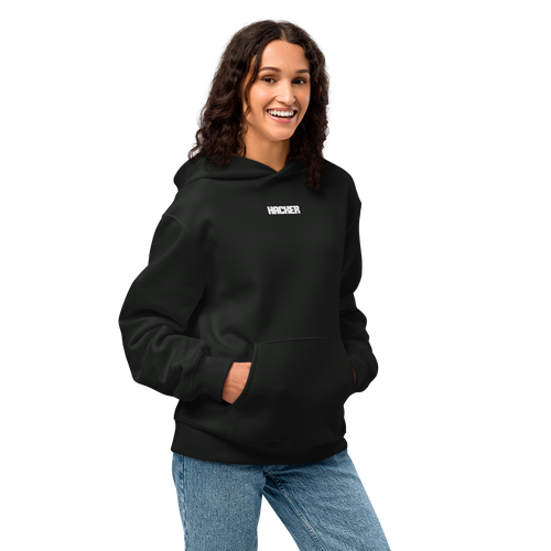 Classic Hacker Oversized Heavyweight Hoodie