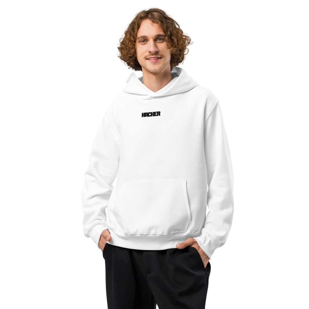 Classic Hacker Oversized Heavyweight Hoodie