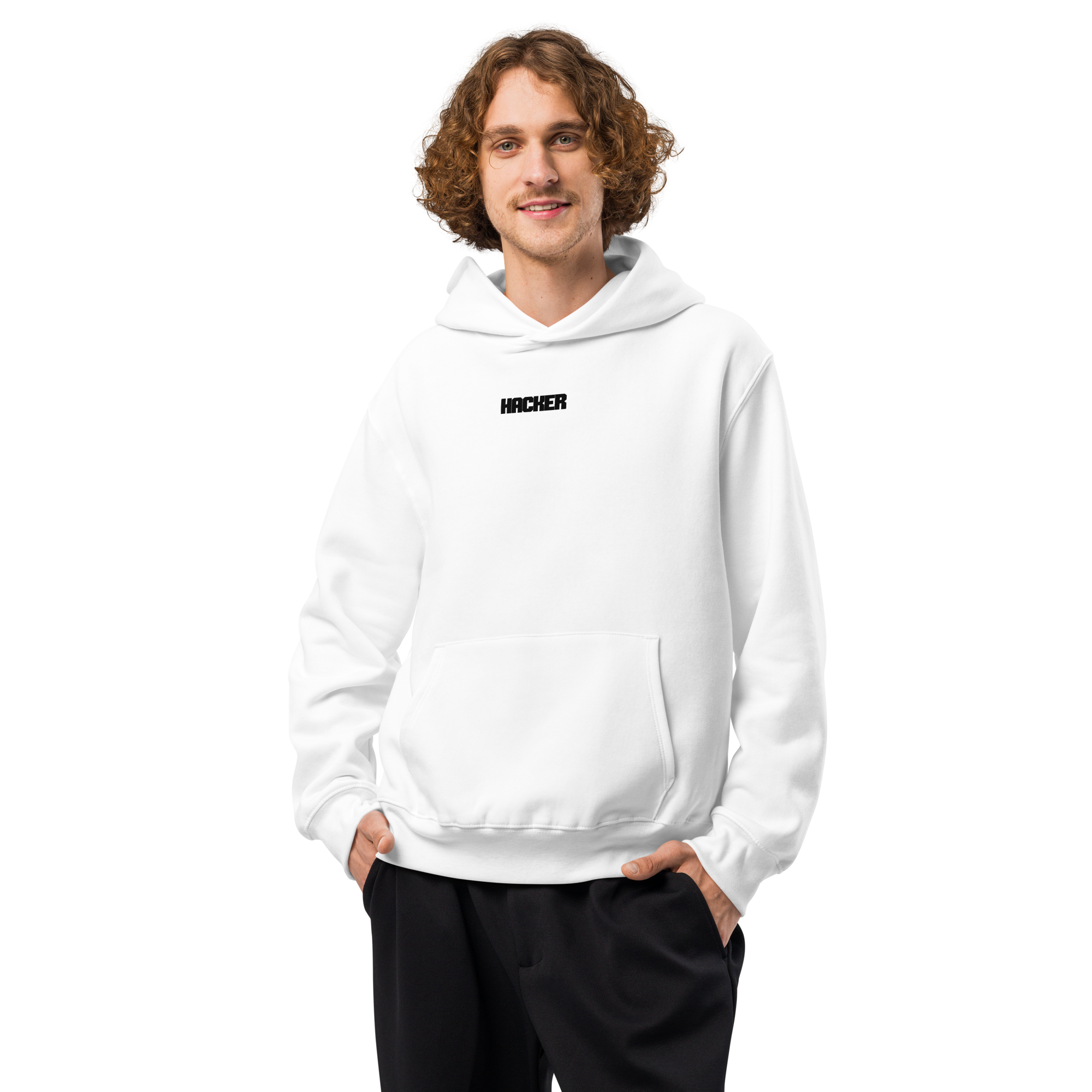 Classic Hacker Oversized Heavyweight Hoodie